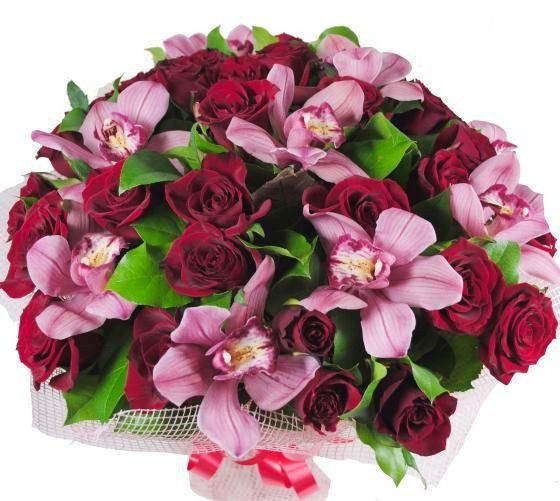 Gėlių puokštė„Aš tave myliu“