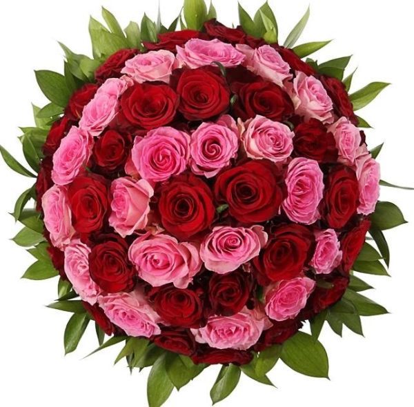 Rožių puokštė „Sūkurys“